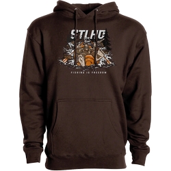 WHITEWATER PREM HOODIE BR S (D)